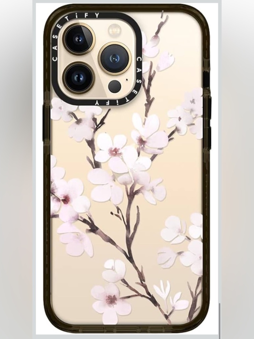 Casetify Floral Cherry Blossom Durable Clear Phone Case for iPhone 15 Pro Max - Picture 9 of 11